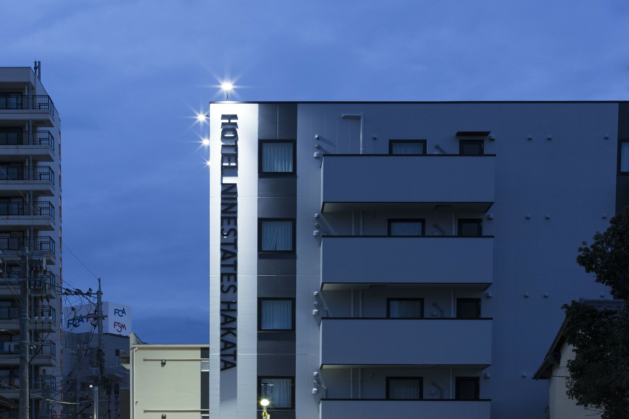 Hotel Ninestates Hakata Фукуока Экстерьер фото